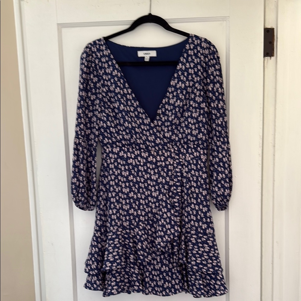 Blue Floral Dress